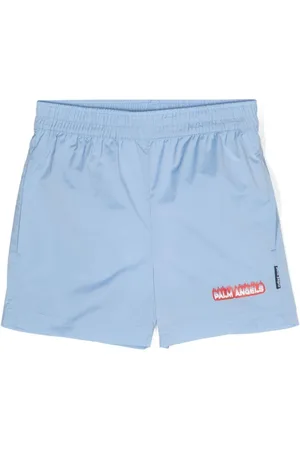 Palm Angels Shorts de playa Flames
