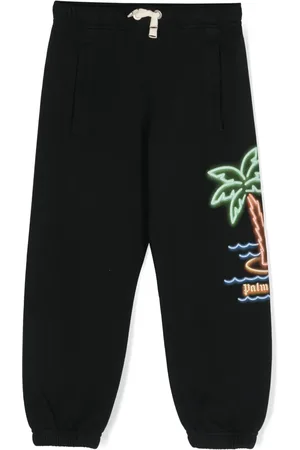 Palm Angels Pants Neon Palms