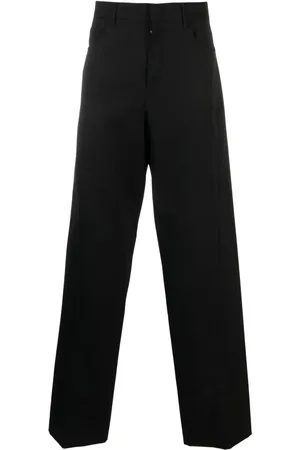 Lanvin Pantalones anchos con tiro medio