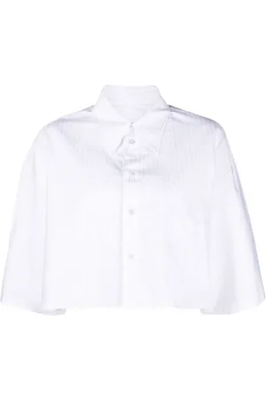 Maison Margiela Camisa de popelina corta