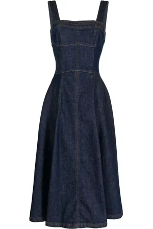 Simkhai Vestido de mezclilla Cici