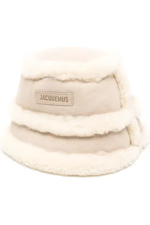 Jacquemus Gorro de pescador con parche del logo