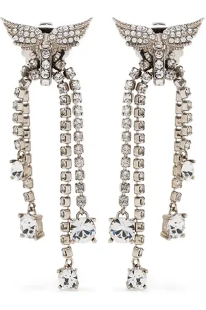 Zadig & Voltaire Aretes con detalles de cristal