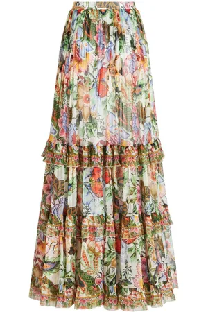 Etro Falda con estampado floral