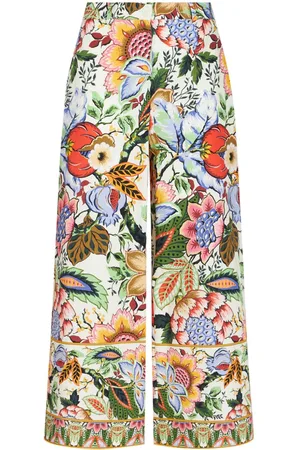 Etro Vestido de popelina con estampado floral