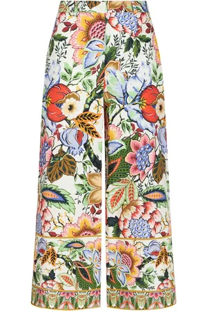 Etro Vestido de popelina con estampado floral