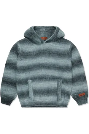Missoni Hoodie tejida con efecto sombreado