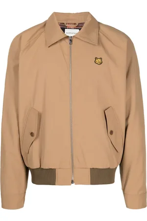 Maison Kitsuné Chamarra Bold con aplique Fox Head