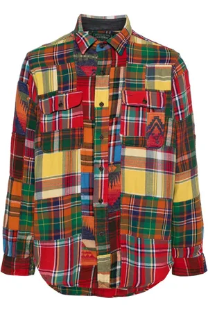Ralph Lauren Camisa con motivo con diseño de patchwork