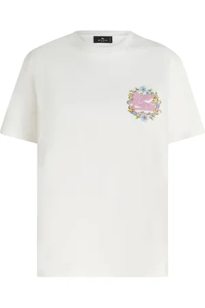 Etro Playera con motivo Pegaso