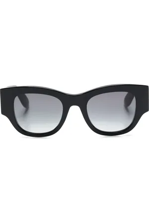 Alexander McQueen Lentes de sol con armazón wayfarer
