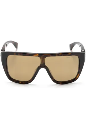 Alexander McQueen Lentes de sol con motivo skull