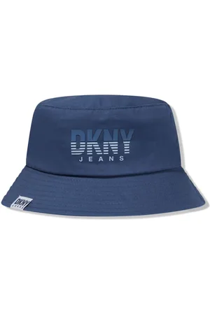 DKNY Gorro de pescador con logo estampado