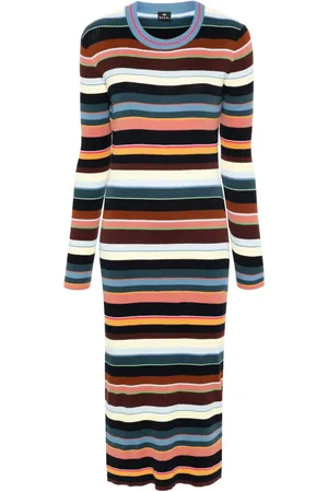 Paul Smith Vestido largo de canalé