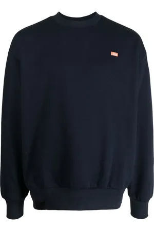 Izzue Sudadera con cuello redondo y logo estampado