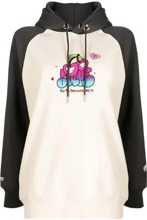 A Bathing Ape Hoodie con diseño color block y logo bordado