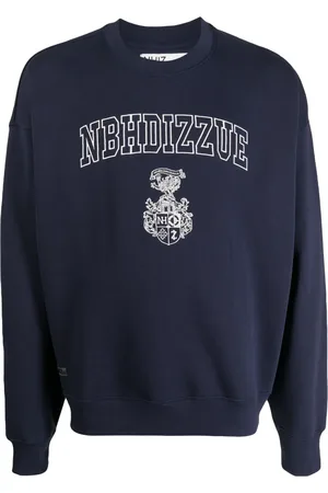 Izzue Sudadera con logo estampado de x Neighborhood
