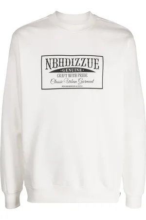 Izzue Sudadera con logo estampado de x Neighborhood