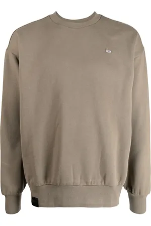 Izzue Sudadera con cuello redondo y logo estampado