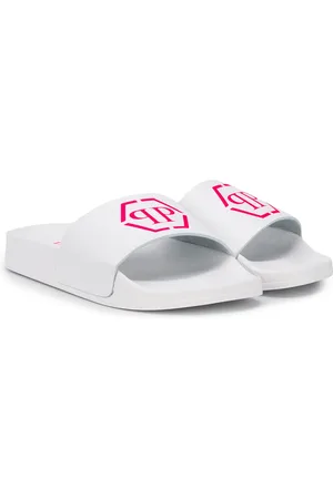 Philipp Plein Sandalias con logo estampado