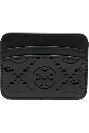 Tory Burch Tarjetero con monograma T
