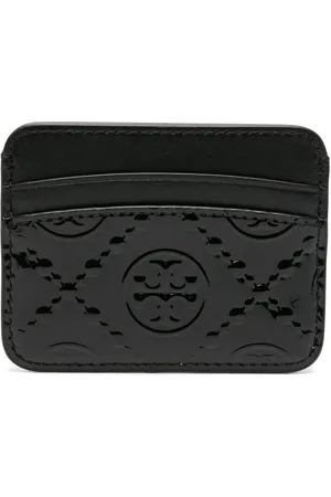 Tory Burch Tarjetero con monograma T
