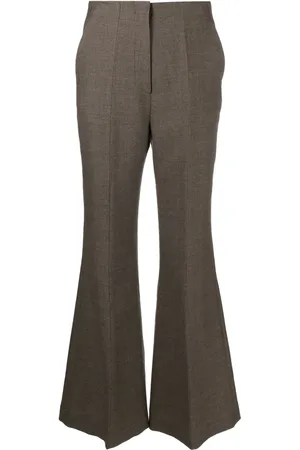 Nanushka Pantalones acampanados con tiro alto