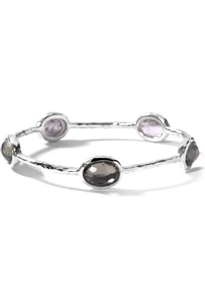 Ippolita Brazalete Rock Candy® en plata de ley con hematita y pirita
