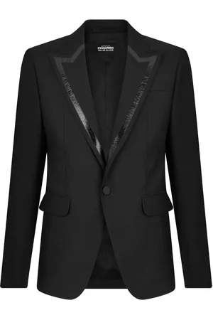 Dsquared2 Blazer con solapas en contraste
