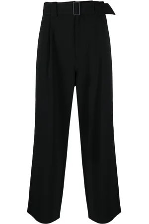 SUNNEI Pantalones anchos con cinturón