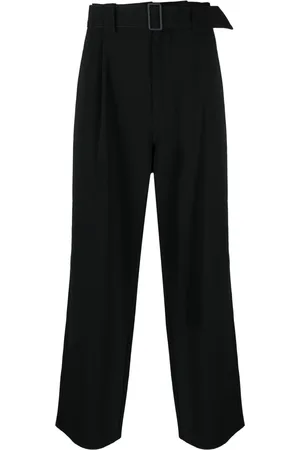 SUNNEI Pantalones anchos con cinturón