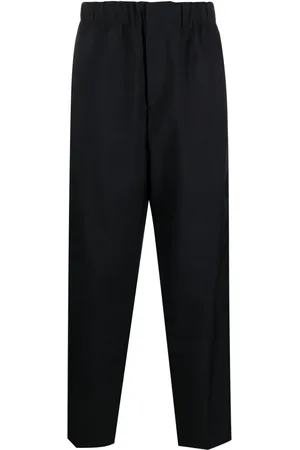 Jil Sander Pantalones tapered con tiro alto