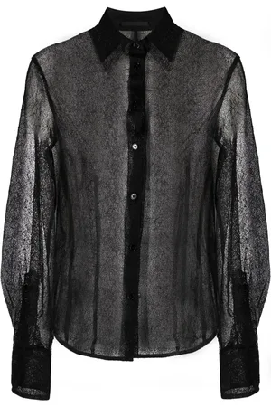 Helmut Lang Camisa semitransparente