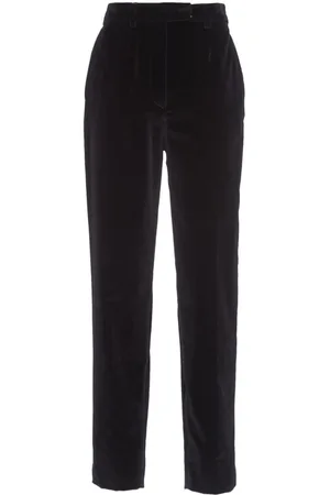 Prada Pantalones rectos de terciopelo