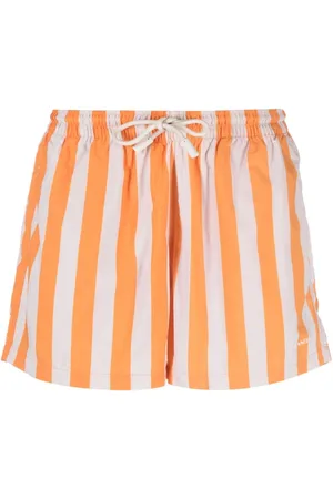 SUNNEI Shorts de playa con rayas estampadas