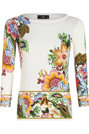 Etro Suéter con estampado floral