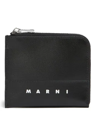 Marni Cartera con logo estampado y cierre en el contorno