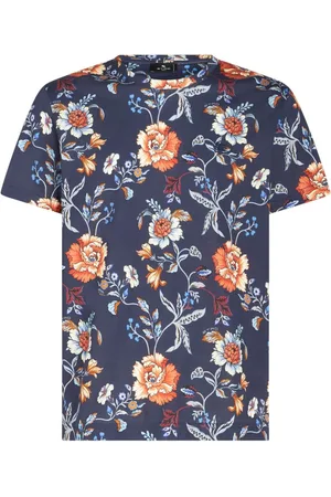 Etro Playera con estampado floral
