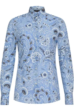 Etro Camisa con estampado de cachemira