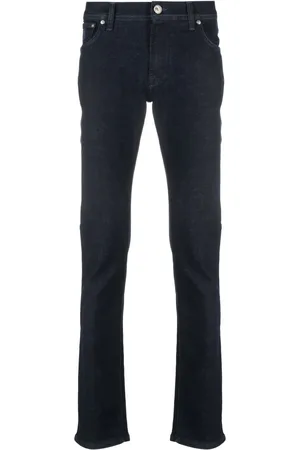 corneliani Jeans rectos con aplique del logo