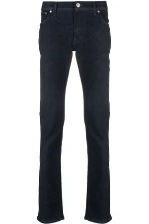corneliani Jeans rectos con aplique del logo