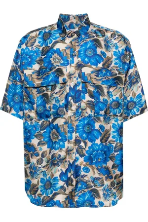 Moschino Camisa de seda con estampado floral