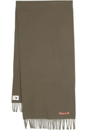 Acne Studios Bufanda con aplique del logo