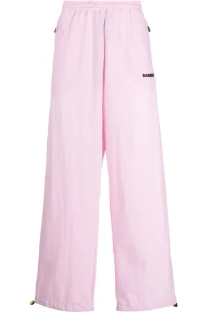 BARROW Pantalones con pretina elástica y logo estampado