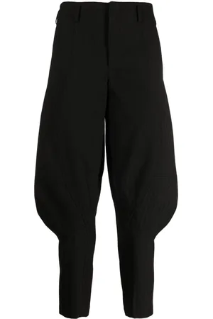 Comme des Garçons Pantalones drop crotch con paneles
