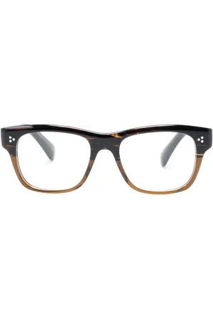 Oliver Peoples Lentes con armazón wayfarer transparente