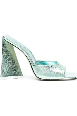 The Attico Mules Devon con tacón de 115mm
