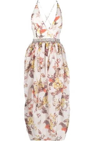 ZIMMERMANN Vestido midi Matchmaker Tulip
