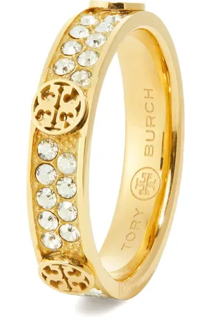 Tory Burch Anillo Miller con detalles de strass