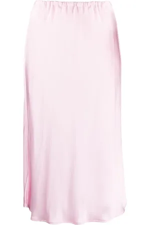 Jil Sander Falda midi con diseño acampanado